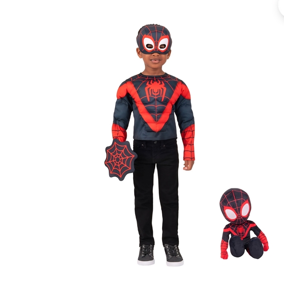 Marvel Spidey Amazing Friends Kids Costume Set - Red and Black - Picture 3 of 5